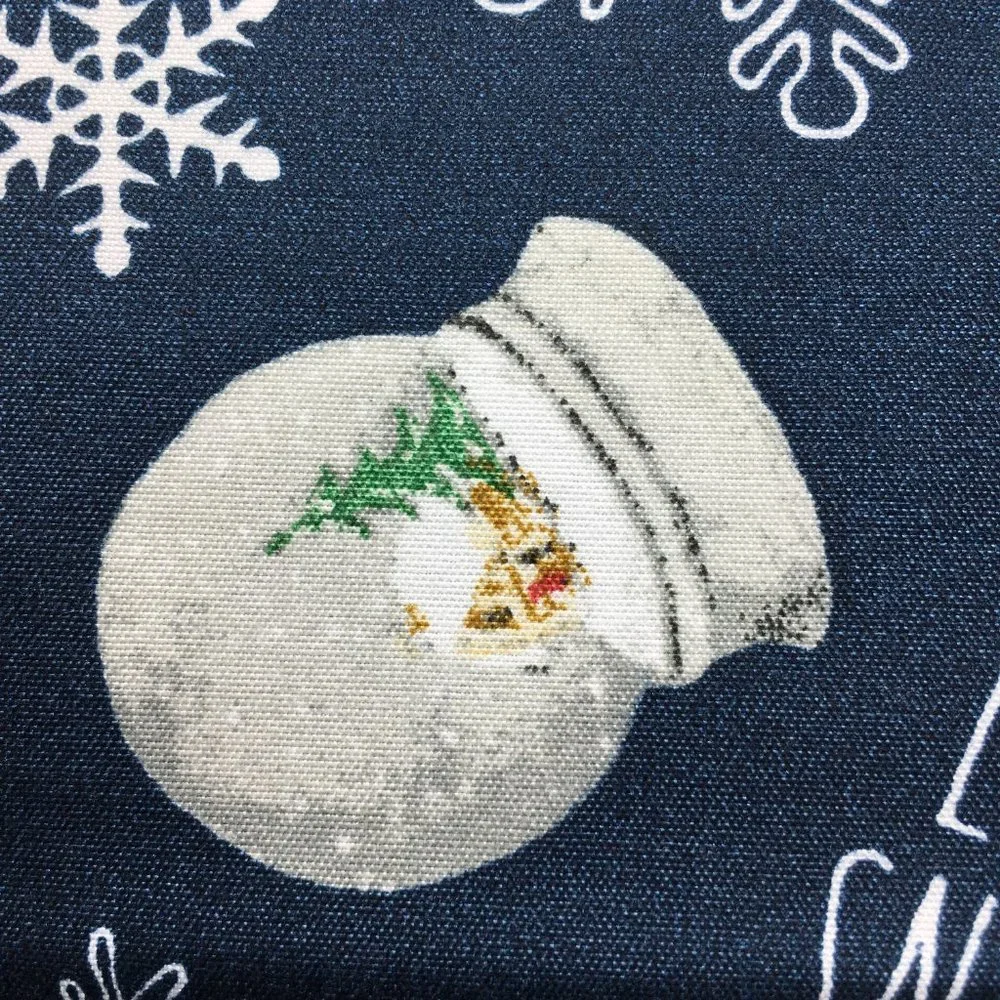 Rae Dunn Christmas LET IT SNOW Sheet Set Snowflakes Reindeer Snowman Snow Globes